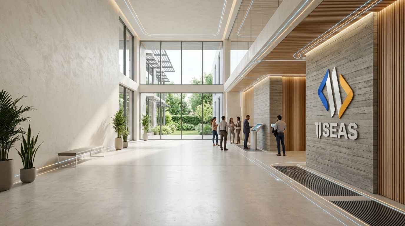 Smart-building automation dashboard controlling climate, lighting and energy use in a connected residence — PropTech software development by 11SEAS